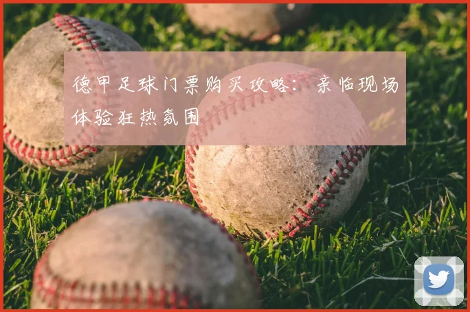 德甲足球门票购买攻略：亲临现场体验狂热氛围